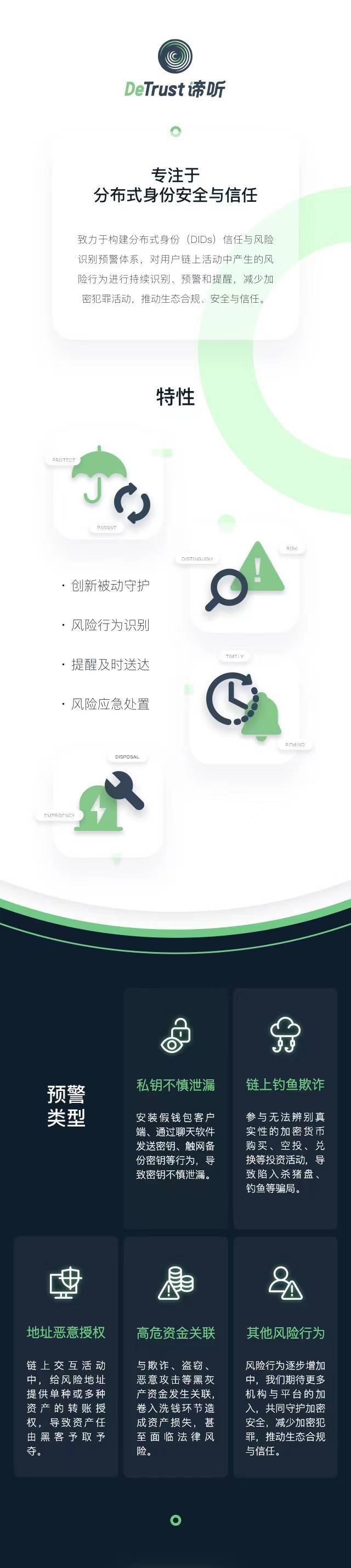 币追出品｜DeTrust分布式身份风险识别与安全预警体系