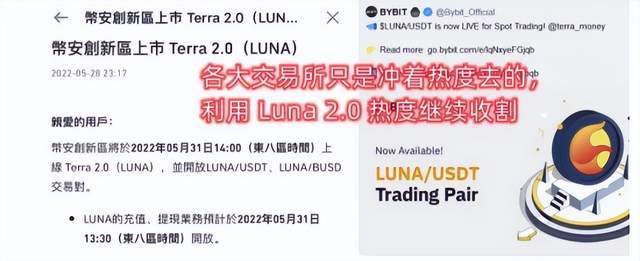「警惕」LUNA2.0刚上线就暴跌<strong></p>
<p>pai币在哪个交易所上线</strong>，和LUNA一样面临着重重危机
