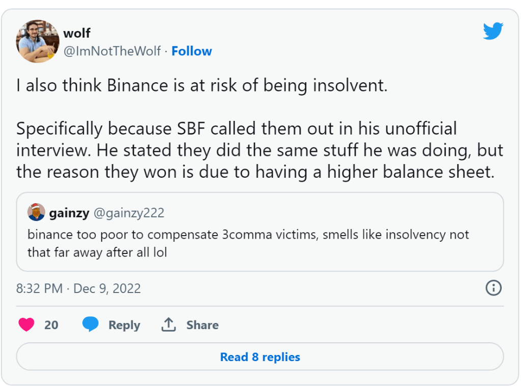 赵长鹏“玩火会自焚”吗<strong></p>
<p>币安交易所下载</strong>?币圈风暴刮到了币安