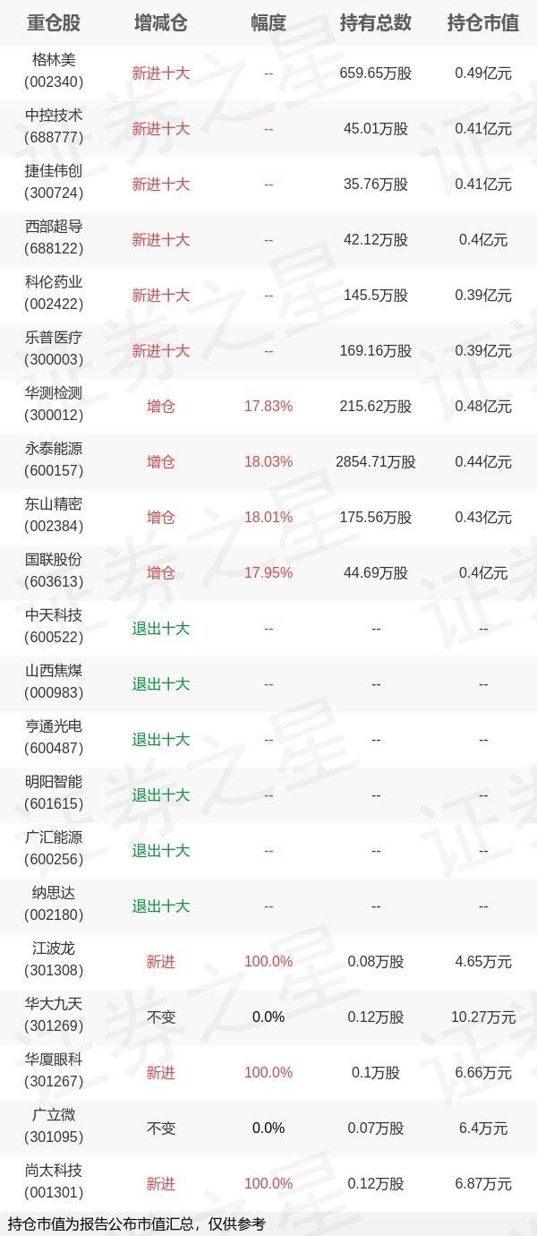 嘉实基金何如旗下嘉实中证500ETF年报最新持仓<strong></p>
<p>嘉实基金</strong>，重仓格林美