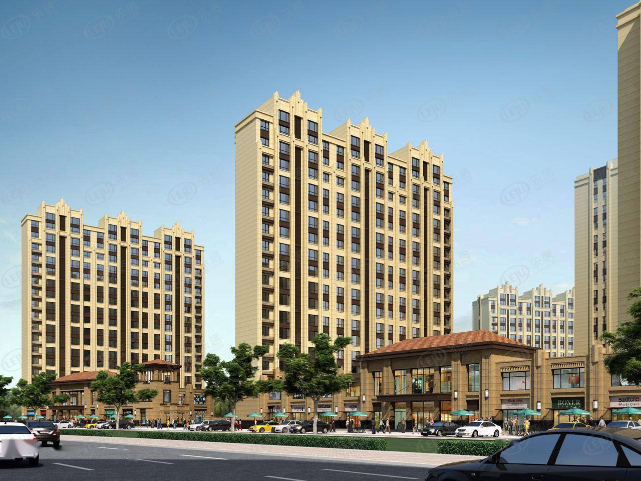 二道龙腾香格里2.2期 价格曝光 约8300元/㎡