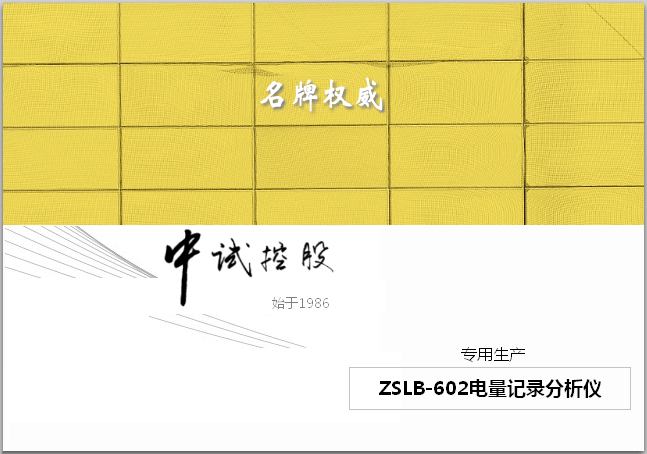 ZSLB-601A电量记录分析仪