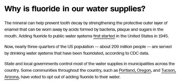 美国人的自来水中<strong></p>
<p>eth币今日价格</strong>,将不再添加这种化学物质?