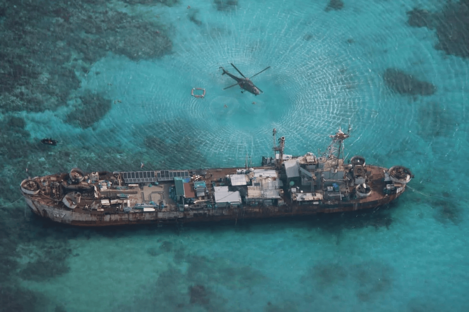 等菲律宾破船解体已经不可能?仁爱礁最新图像<strong></p>
<p>rvn币价格行情</strong>,给中国敲响了警钟