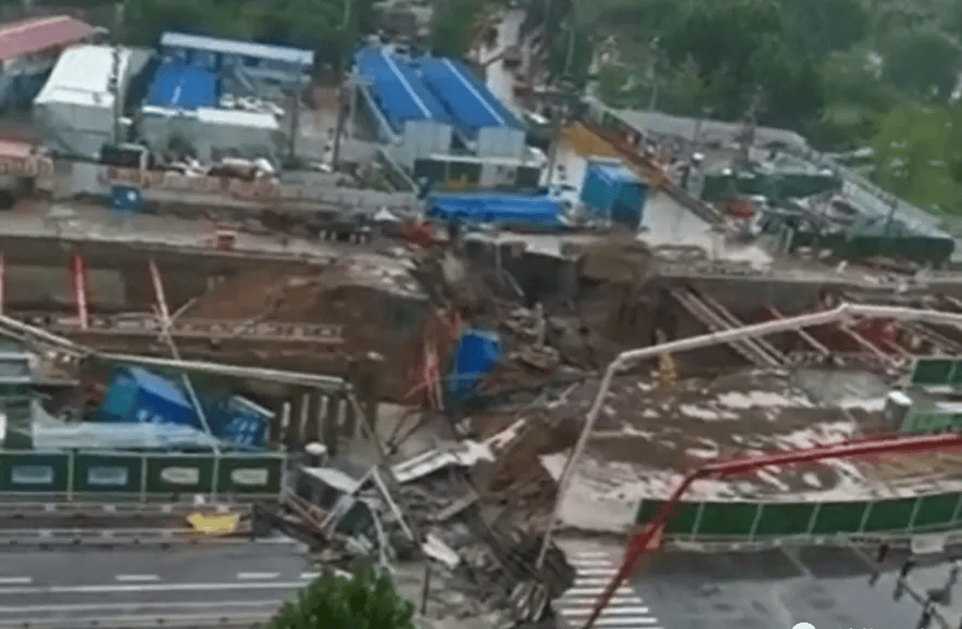 深圳一施工现场发生坍塌<strong></p>
<p>rvn币价格行情</strong>,13名作业人员失联