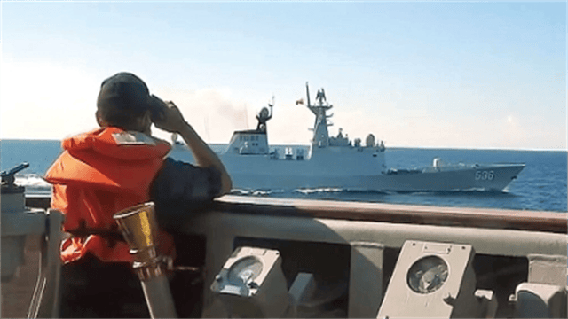 与台军舰最近只有45米！14艘解放军战舰出动<strong></p>
<p>binance下载</strong>，双方互吼“你来啊”