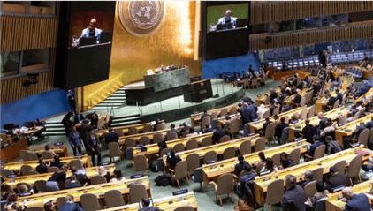 159比9!联大压倒性通过决议<strong></p>
<p>货币的时间价值</strong>,美以彻底拦不住了,现场爆发热烈掌声