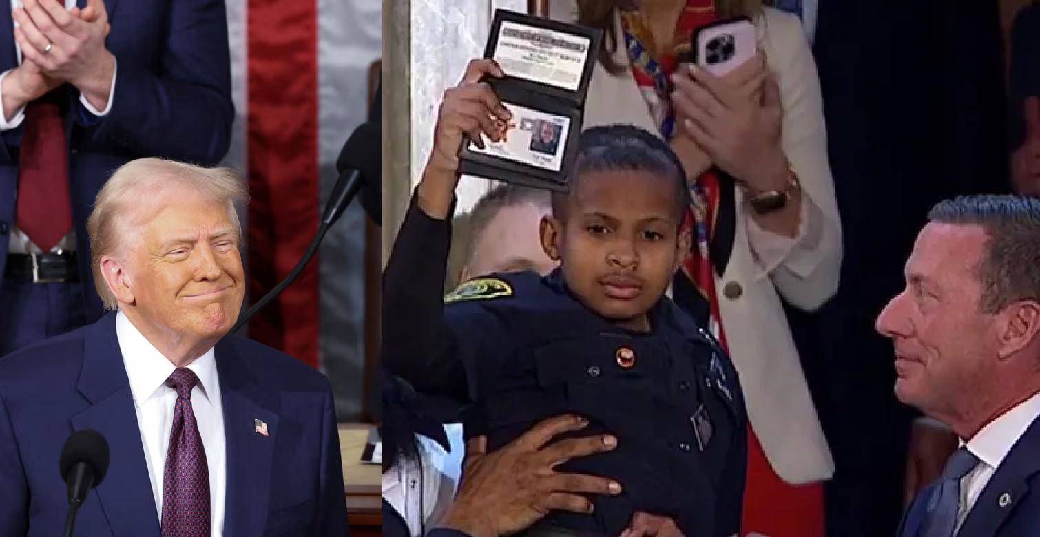 特朗普国会演讲<strong></p>
<p>原油期货一手</strong>,任命13岁脑癌患者为特勤局特工,民主党人沉默举牌:你削减了癌症研究