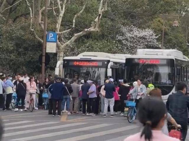 游客成队在杭州雷峰塔外堵路拦公交<strong></p>
<p>原油石油</strong>,当地正实施交通管制,公交集团:已处置