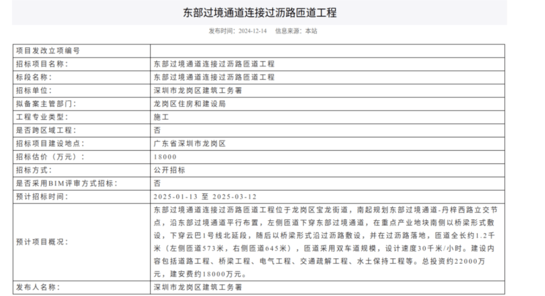 一度被传"烂尾"！盼了15年的深圳东部过境高速<strong></p>
<p>原油开采成本</strong>，终于等来官宣推进