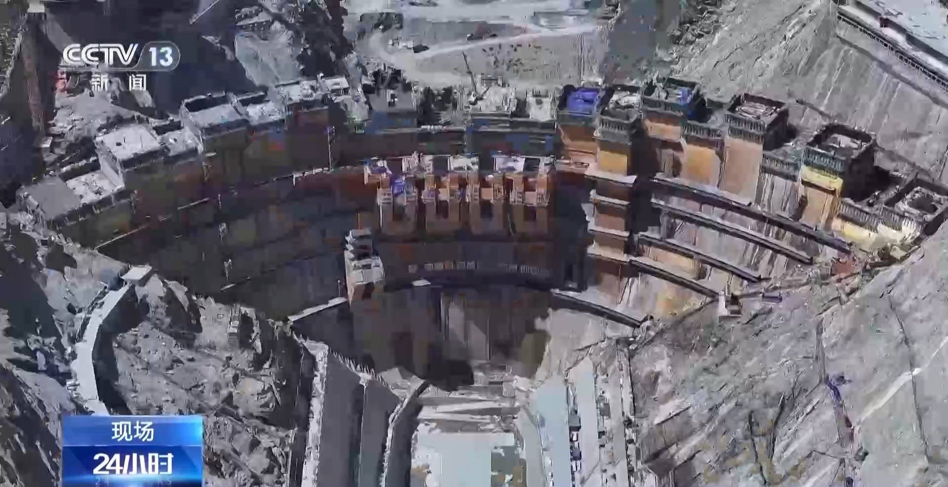 38.10米<strong></p>
<p>利比亚原油</strong>!我国在建海拔最高拱坝取出世界最长“芯”