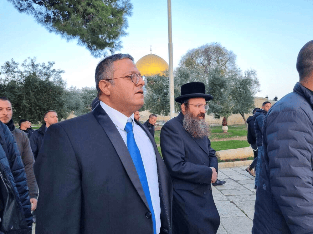 以色列国家安全部部长再次进入阿克萨清真寺