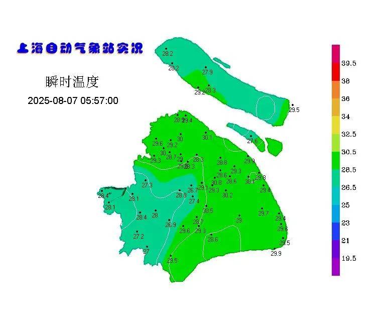立秋到了，但上海的高温加码