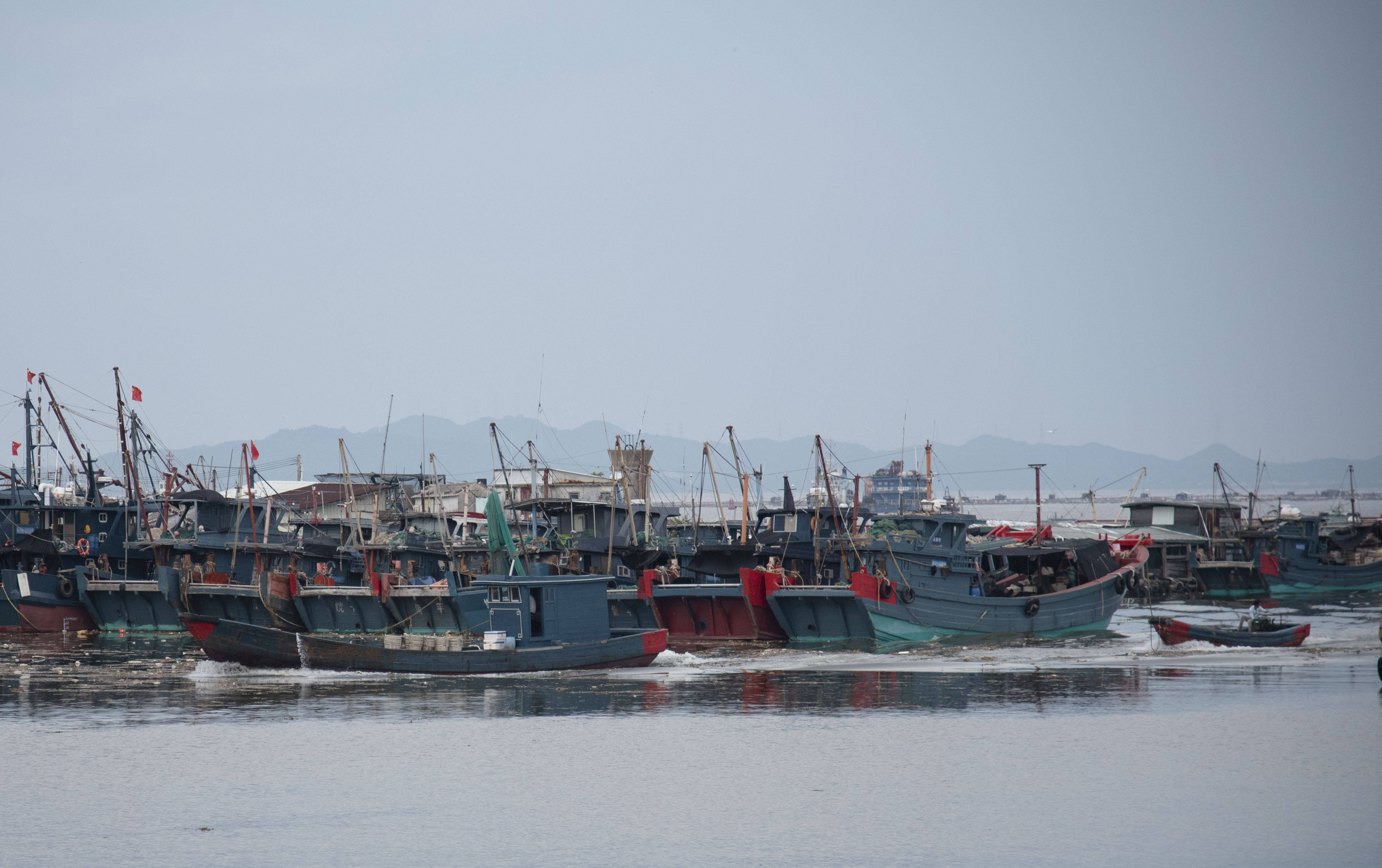 广东潮州:防御台风“杨柳”一线直击