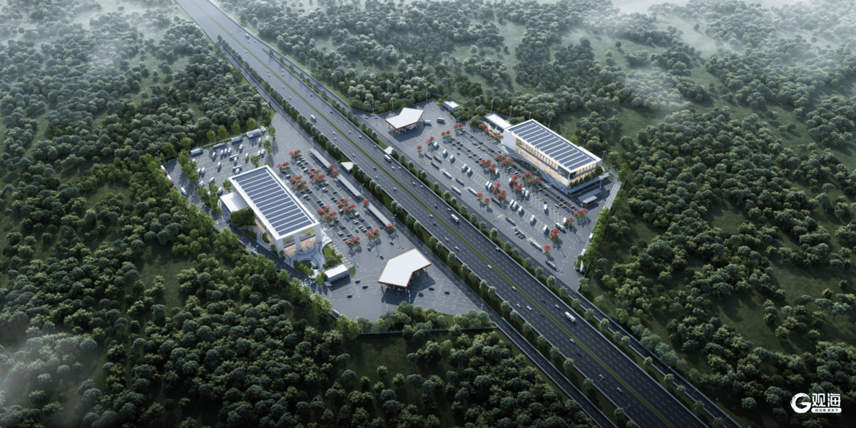 涵盖海青、黄岛、胶州、南村！青岛沈海高速公路改扩建工程服务区建设全面启动