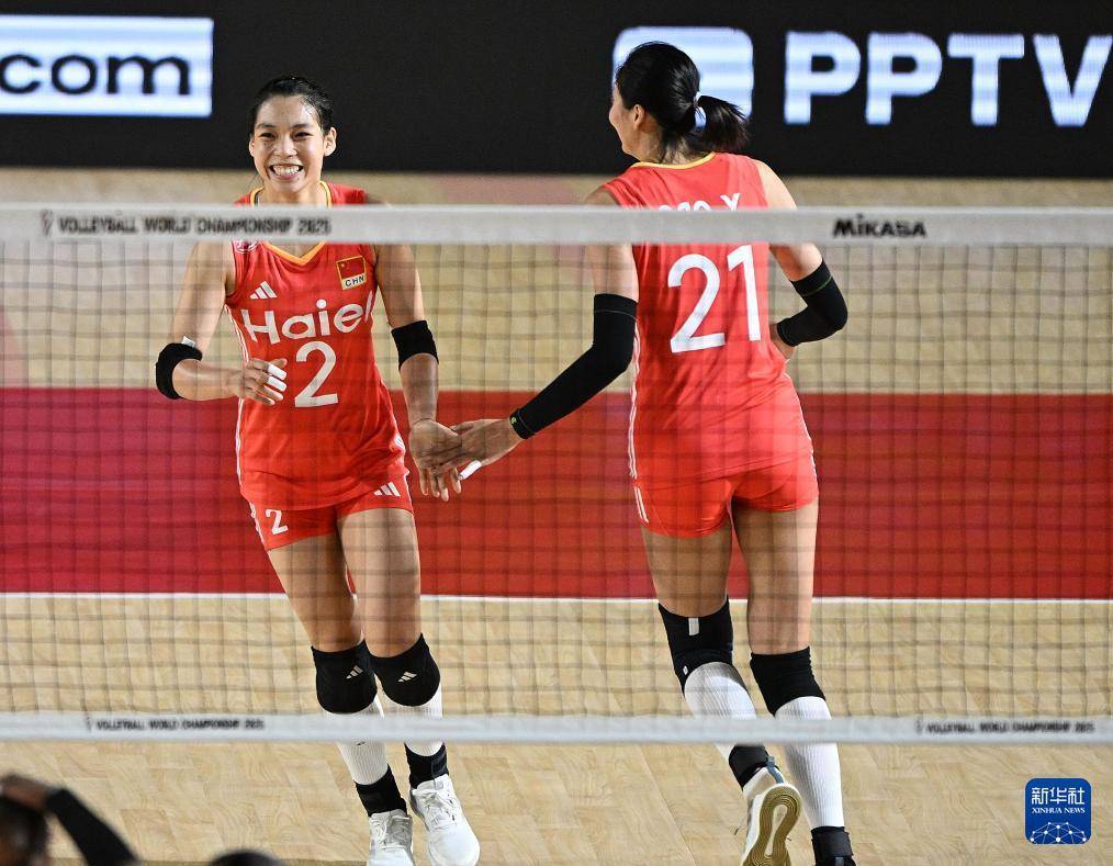 女排世锦赛：中国队胜多米尼加队