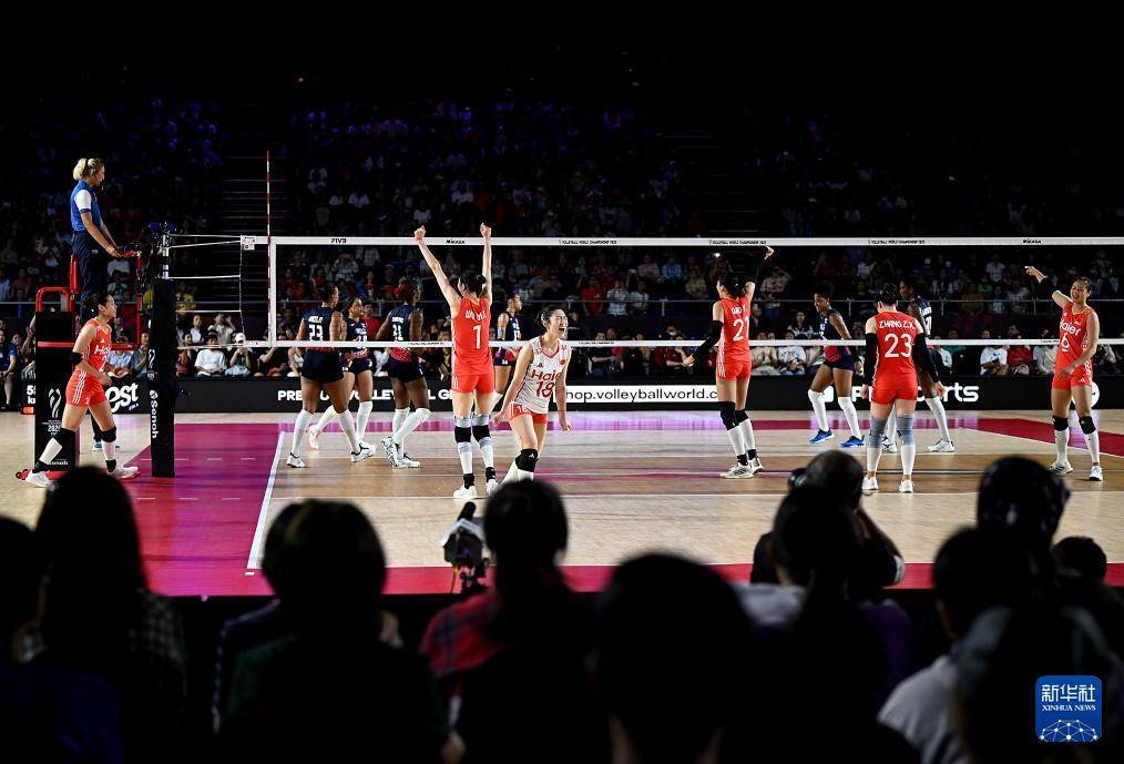 女排世锦赛：中国队胜多米尼加队