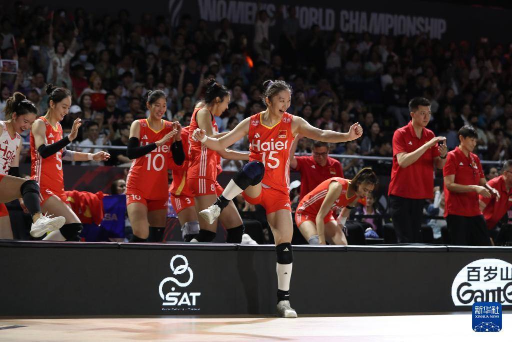 女排世锦赛：中国队胜多米尼加队