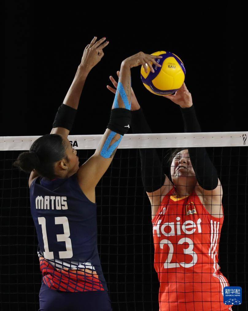 女排世锦赛：中国队胜多米尼加队