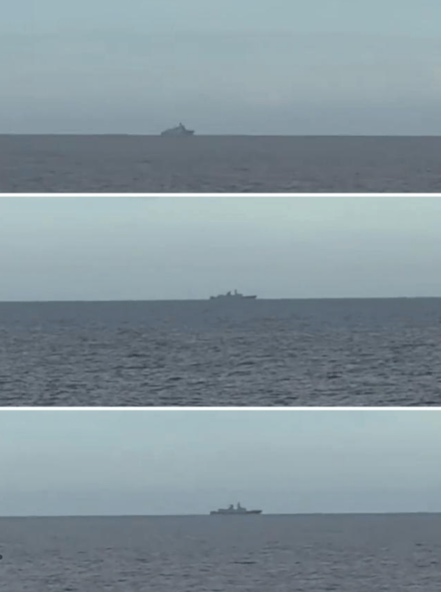 菲军主力舰刚出门<strong></p>
<p>传奇</strong>,054A就堵在南海大门,美日军舰不敢靠近半步