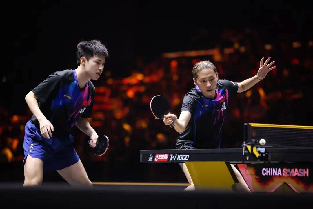 国乒提前锁定混双冠军<strong></p>
<p>u虚拟币</strong>，男、女双打各有3对进4强 | WTT中国大满贯双打