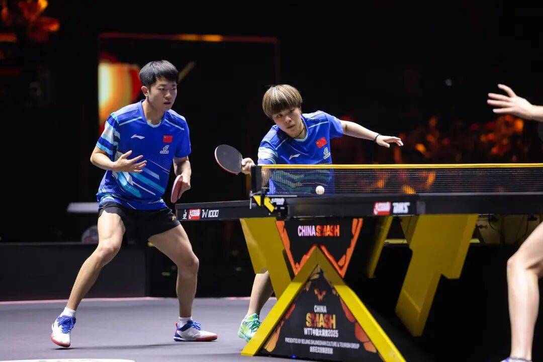 国乒提前锁定混双冠军<strong></p>
<p>u虚拟币</strong>，男、女双打各有3对进4强 | WTT中国大满贯双打