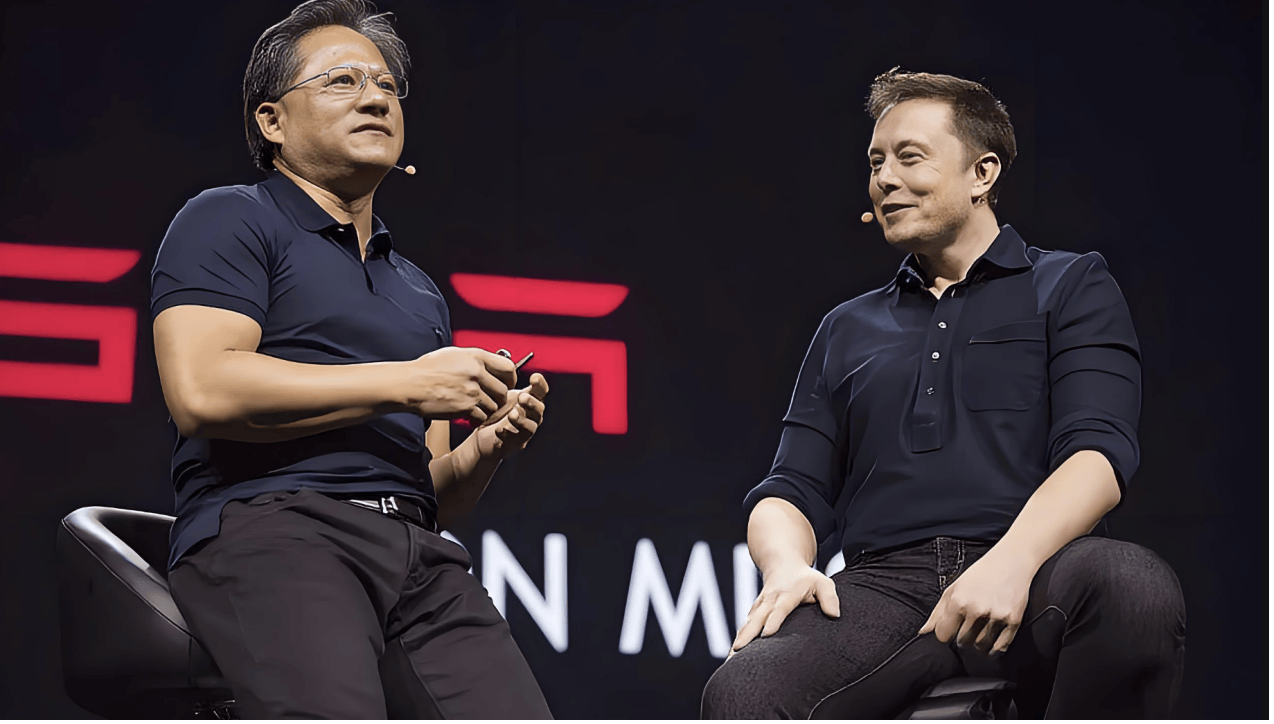 马斯克联手黄仁勋<strong></p>
<p>虚拟币挖矿</strong>,英伟达从“军火商”变“银行”,硅谷“算力即货币”争夺战升级