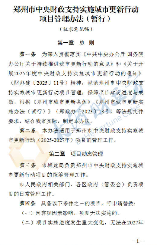 郑州拟出台城市更新新规<strong></p>
<p>国家虚拟人民币</strong>！这类项目进度滞后将被替换 | 全文