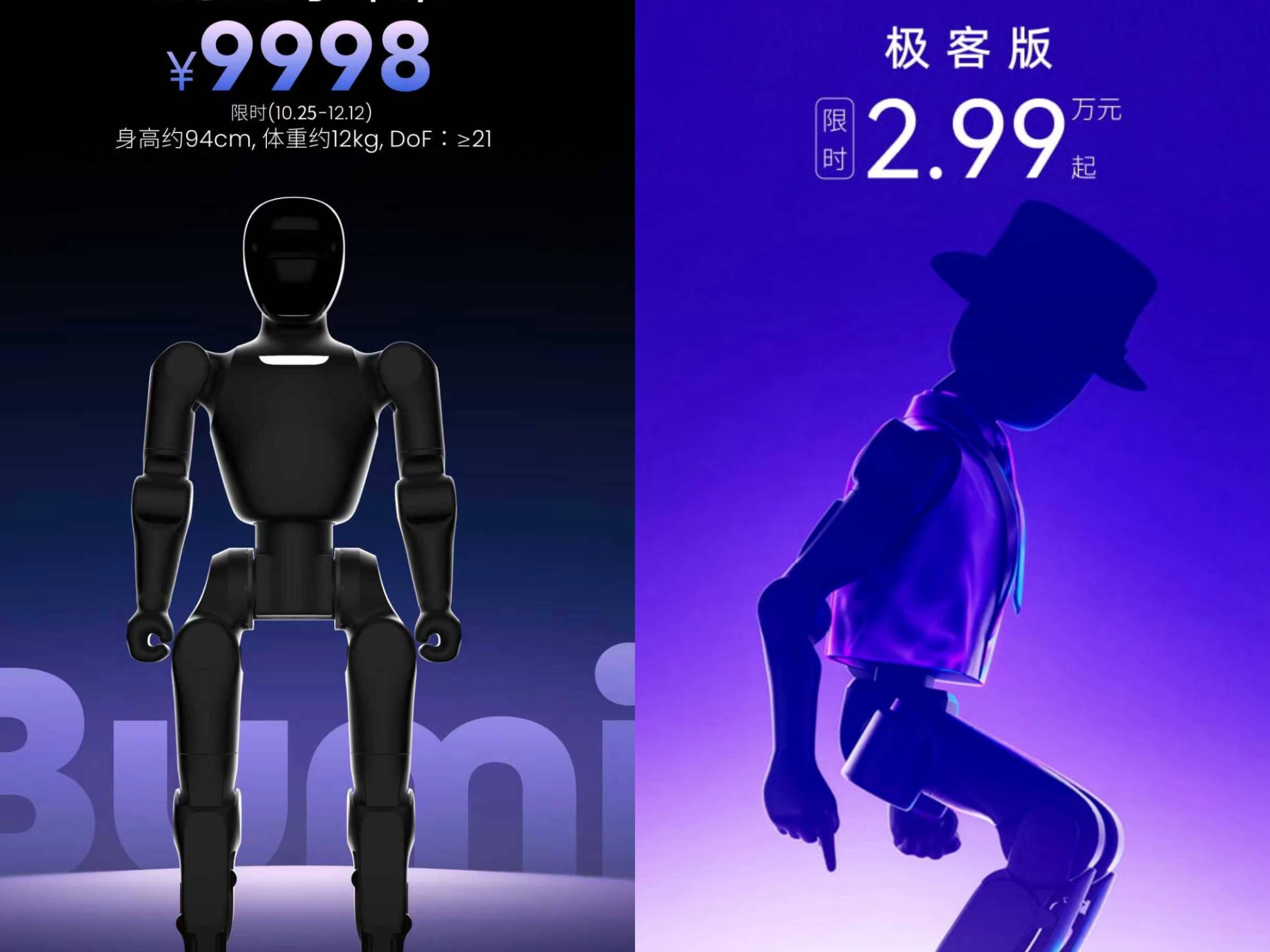 从3.99万到9998元、3个月降价7成<strong></p>
<p>虚拟币</strong>,人形机器人的价格被打下来了?