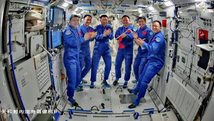 神舟二十号航天员返回任务正有序推进<strong></p>
<p>株洲虚拟币传销</strong>，空间站组合体状态正常